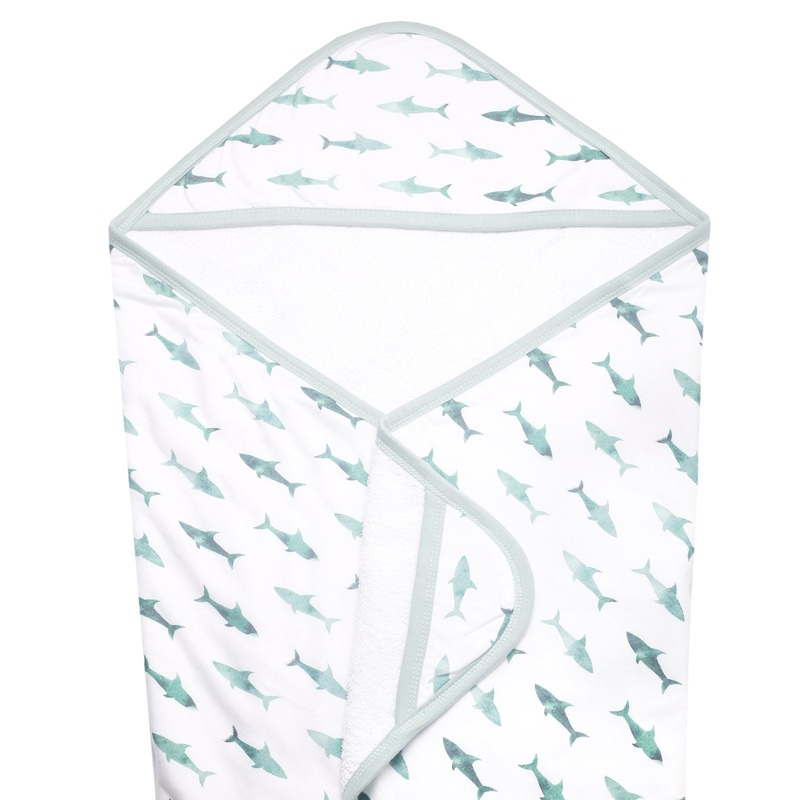 Copper Pearl Premium Knit Hooded Towel in Pacific