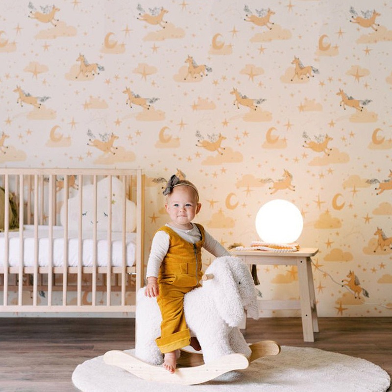 Goodnight Moon Wallpaper Pre-Pasted Wallpaper