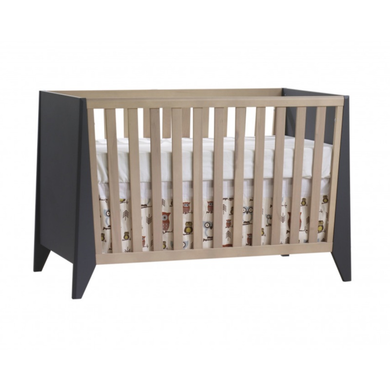 Nest Flexx Premium Classic Crib Graphite/Natural Wheat
