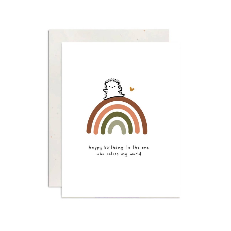 Rainbow Birthday Card