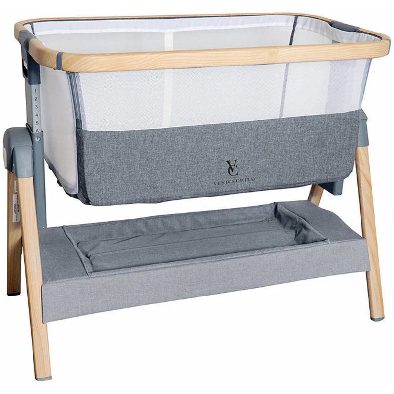 Venice Child California Dreaming Portable Bedside Bassinet