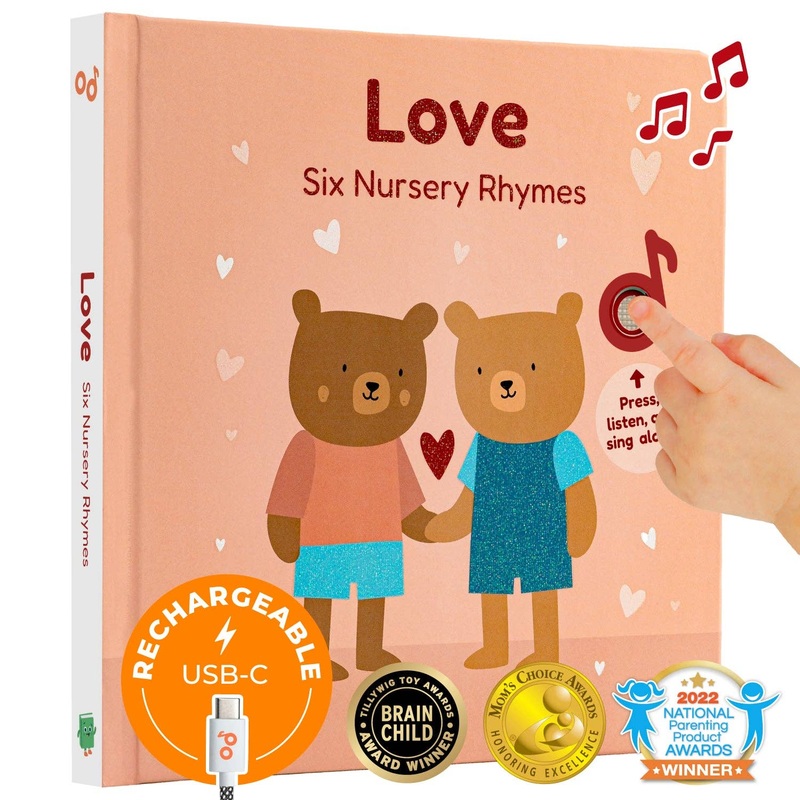 Cali’s Books Love Nursery Rhymes | USB-C Rechargeable