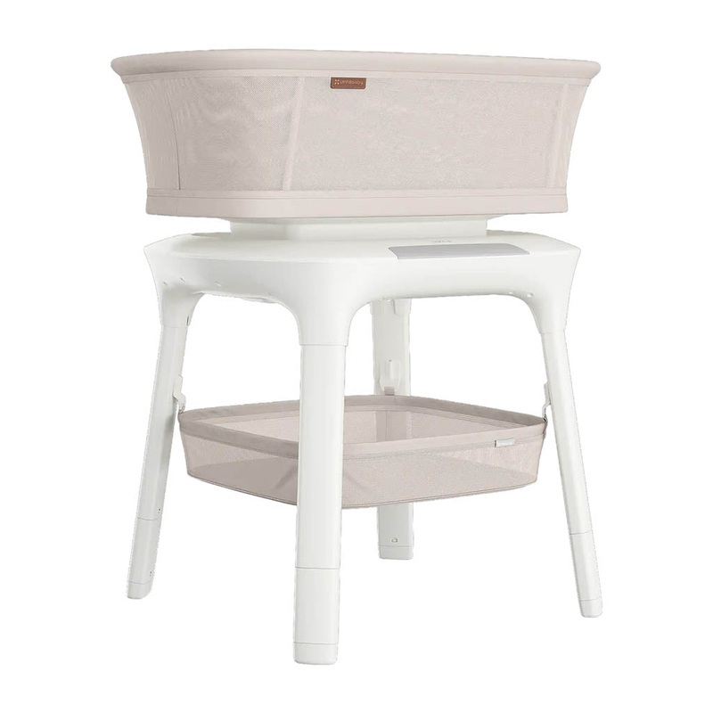 UPPAbaby Soma Smart Bassinet, Charlie: Sand Melange Sand Melange