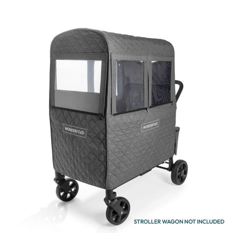 Wonderfold Cold Weather Shield Warm Cover For W4 Elite/Luxe in Gray