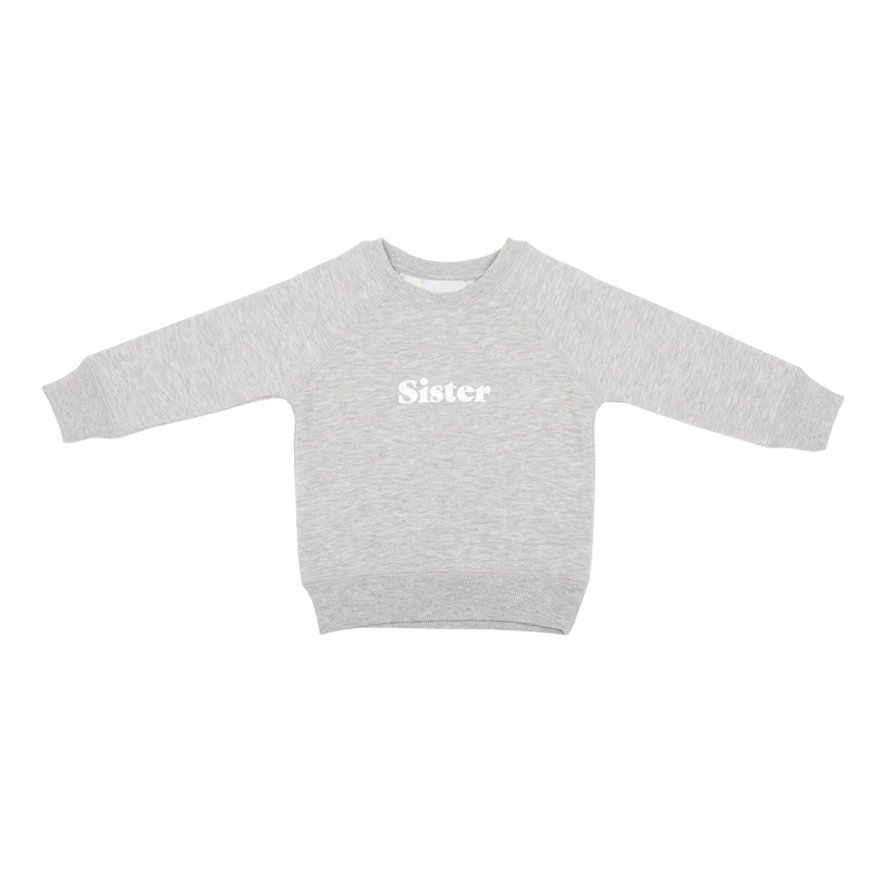 Bob & Blossom Sister Oversized Sweatshirt Sage 1Y