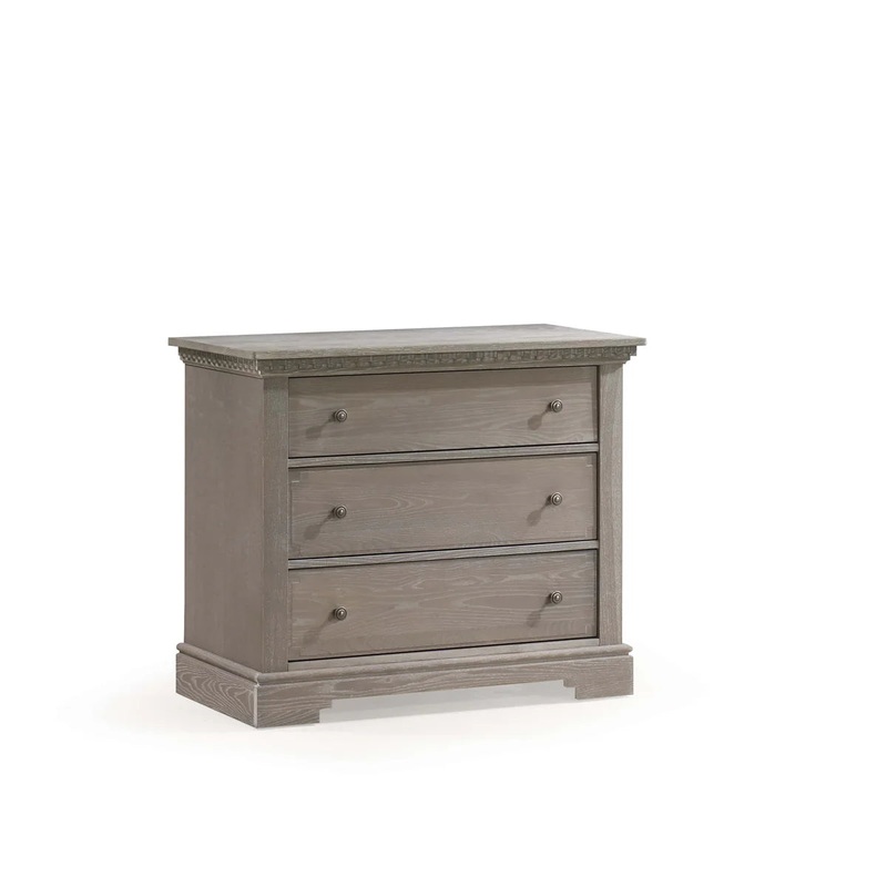 Natart Ithaca Collection 3 Drawer Dresser in Sugar Cane