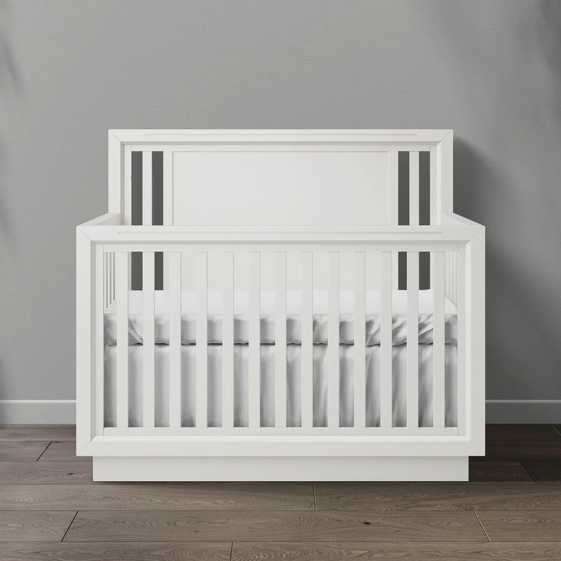 Romina Quadro Convertible Crib Solid White