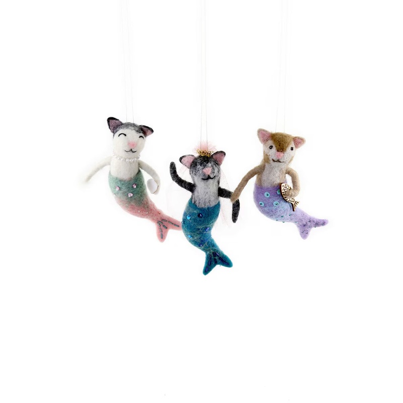Purr-maid Ornament