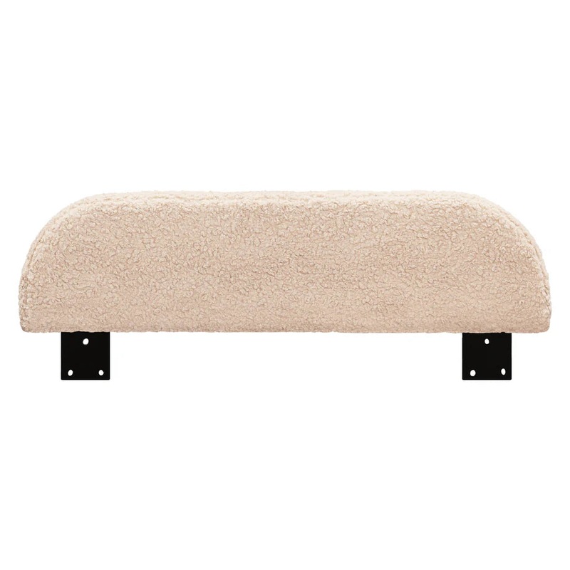 Babyletto Rails Upholstered Twin/Full Bed Guardrail Chai Shearling
