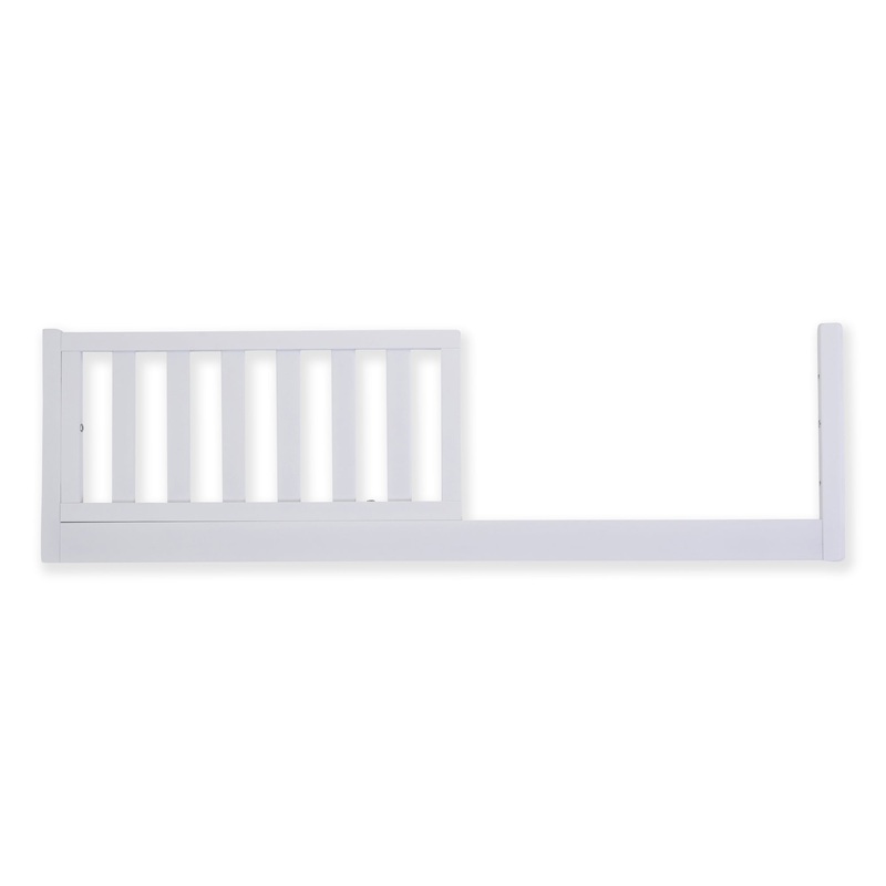 dadada Crib Conversion Kit for Jolly Crib (Toddler Bed Rail) White