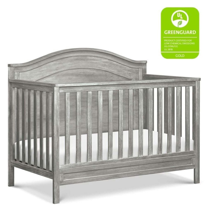 DaVinci Charlie 4-in-1 Convertible Crib Cottage Grey