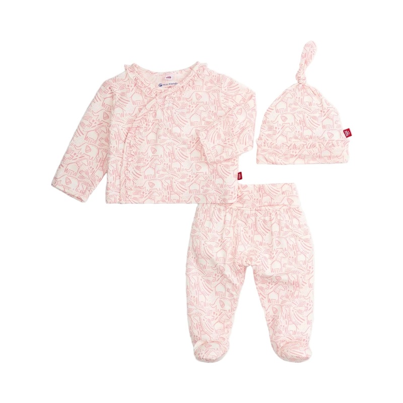 Magnetic Me Take Me Home Outfit  – Pink Kimono Preemie