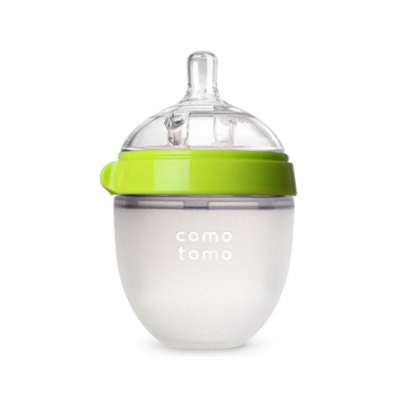 Natural Feel Baby Bottle 5 oz Slow Flow Green