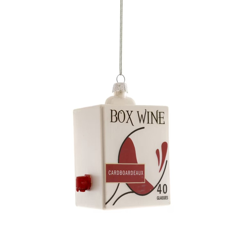 Cardboardeaux Boxed Wine Ornament