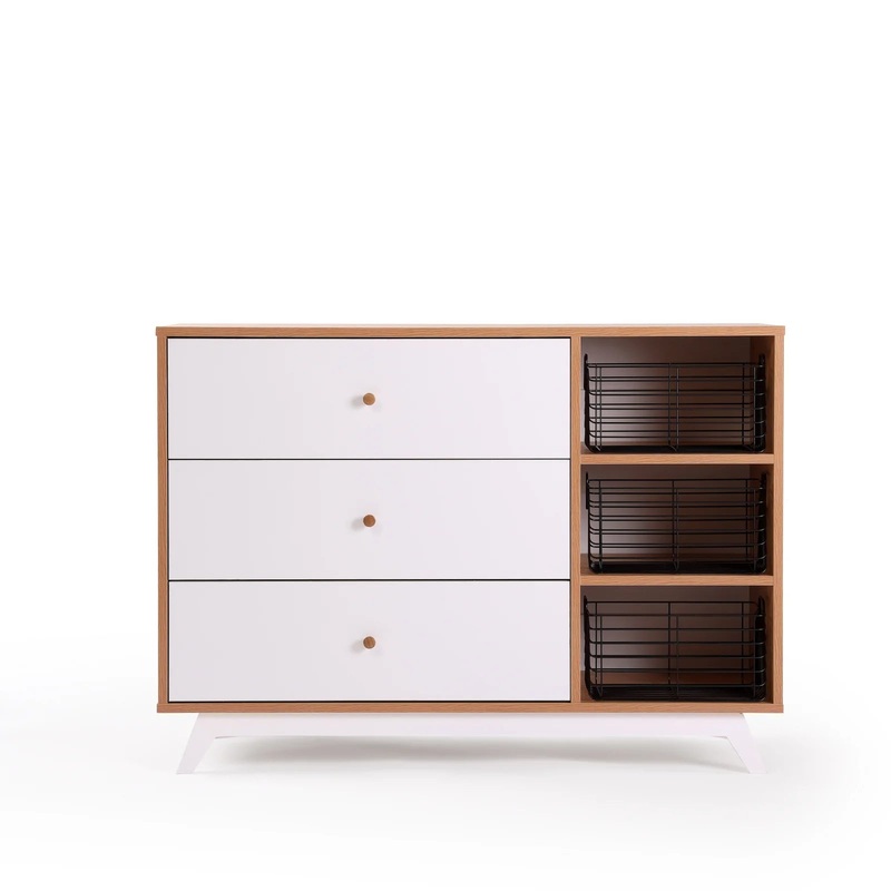 Dadada Central Park Dresser White/Natural