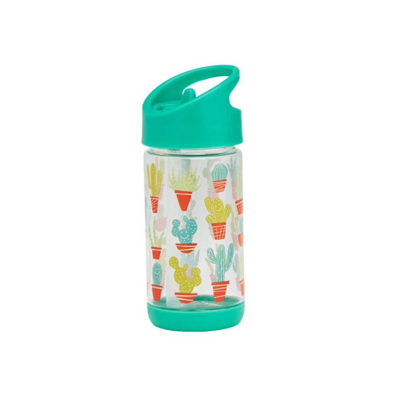 Flip & Sip Water Bottles Happy Cactus