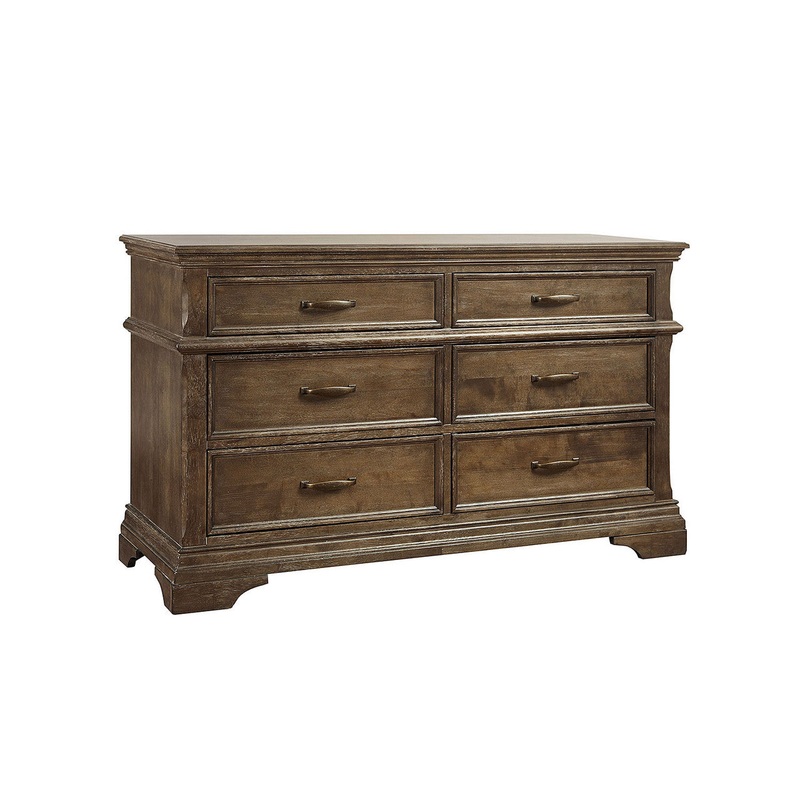 Stella Baby and Child Kerrigan Collection 6 Drawer Dresser in Caf au lait