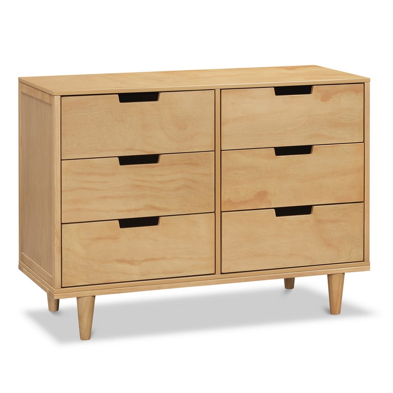 Marley 6-Drawer Double Dresser Honey