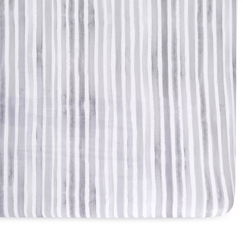 Oilo Ink Jersey Crib Sheet