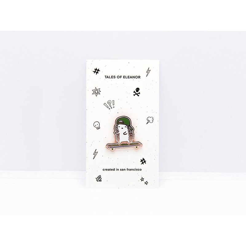 Quiet Rebel Enamel Pin