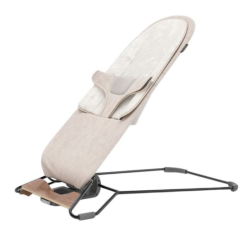 UPPAbaby Mira 2-in-1 Bouncer and Seat Charlie: Sand Mlange / Black