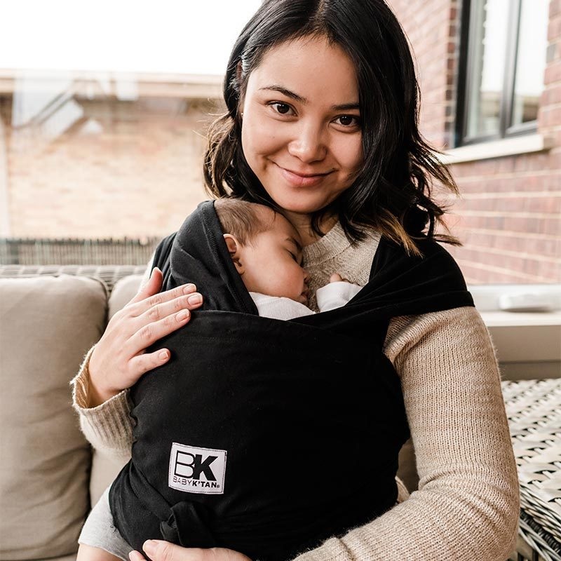 Baby K’tan Baby Carrier Black X-Small