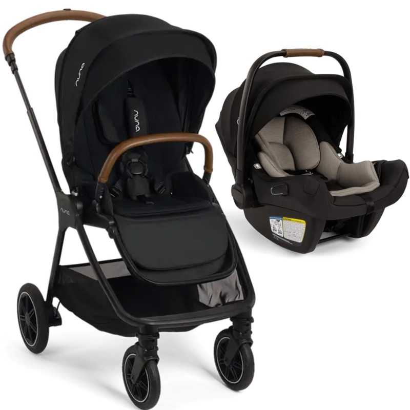 Nuna TRIV Next + PIPA Aire Travel System Caviar