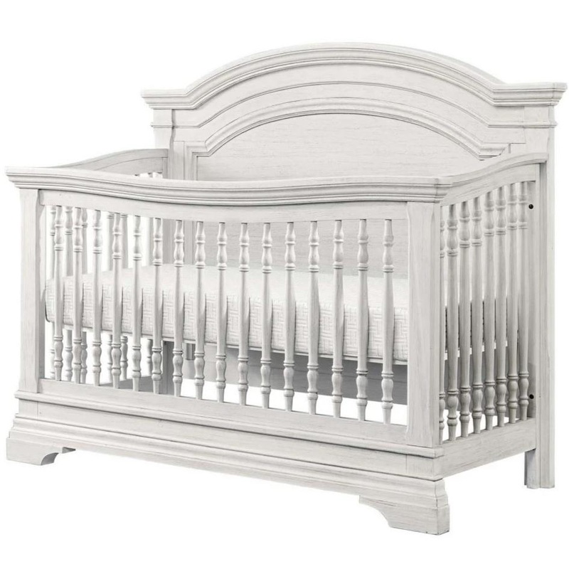 Westwood Baby Olivia Arch Crib Brushed White