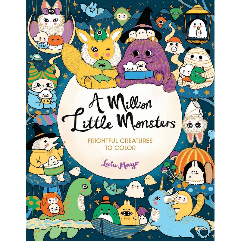 A Million Little Monsters Coloring Book