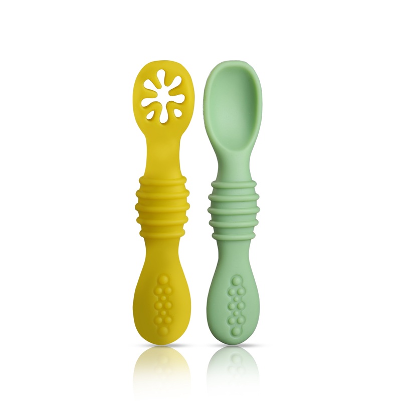 Baby – Led Weaning Silicone Spoons, Set Of 2