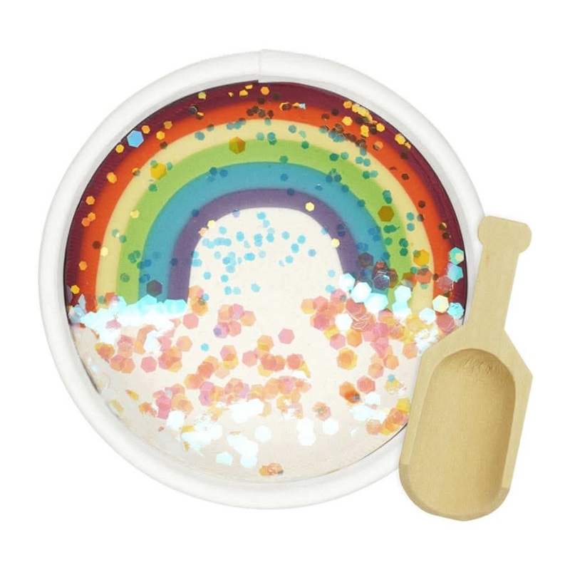 Land of Dough Luxe Dough Cups Over the Rainbow / Brown