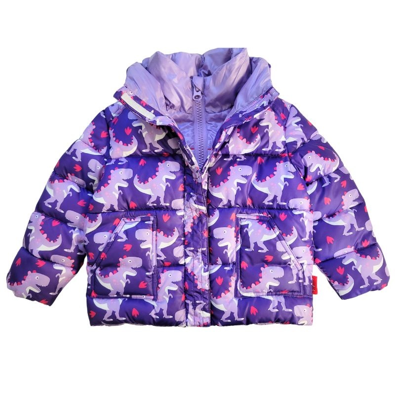 Onekid Car Seat Coat | The Road Coat Vegan – Purple Raptor 12 Month