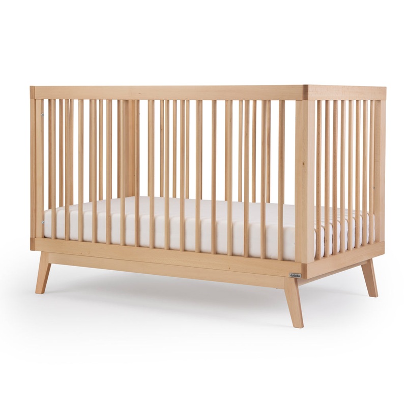 Soho 3-in-1 Convertible Crib Natural