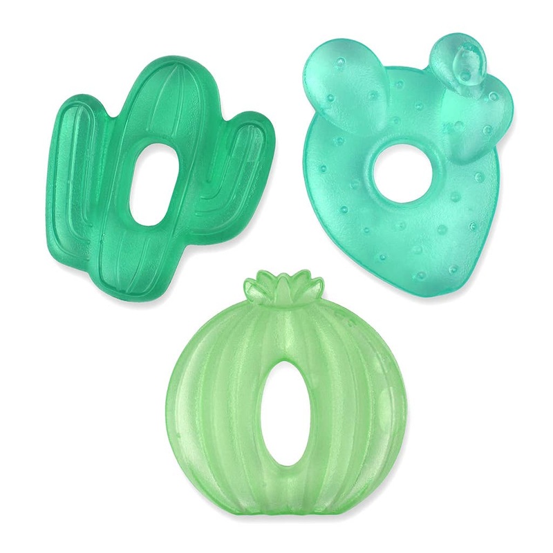 Itzy Ritzy Cutie Cooler Cactus Water Filled Teethers Cactus