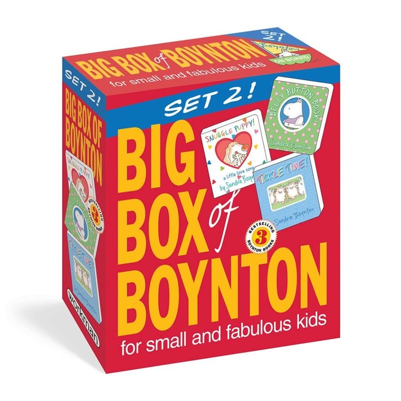 Bonyton Big Box Set 2 Board Book, Snuggle Puppy! Belly Button Book! Tickle Time!
