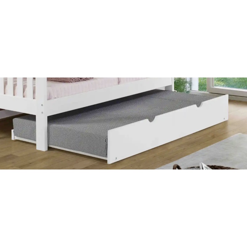 Innovations Roll Out Trundle Brushed Gray Trundle