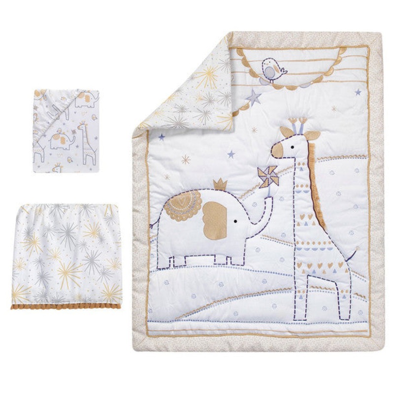 Lambs & Ivy Jamboree 3-Piece Bedding Set
