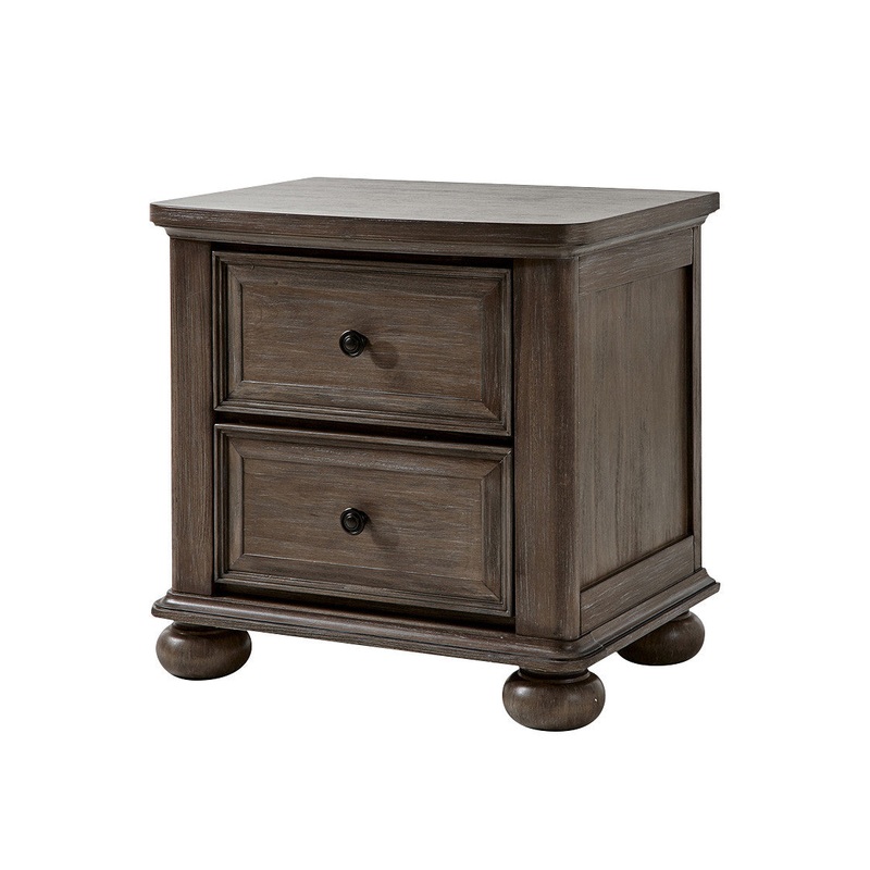 Pali Siracusa Nightstand in Distressed Desert