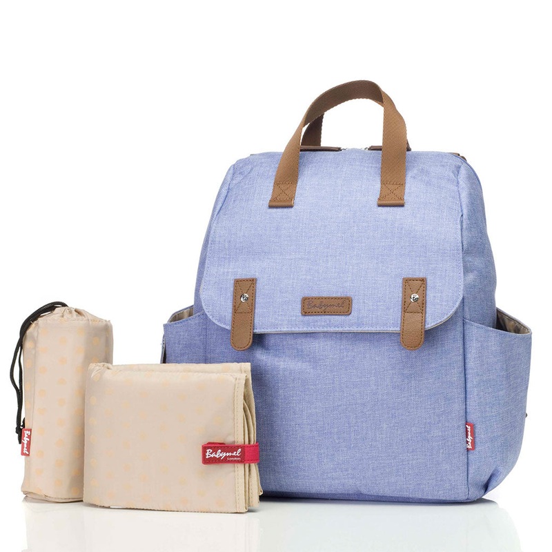 Robyn Convertible Backpack Diaper Bag Blue/Bluebell
