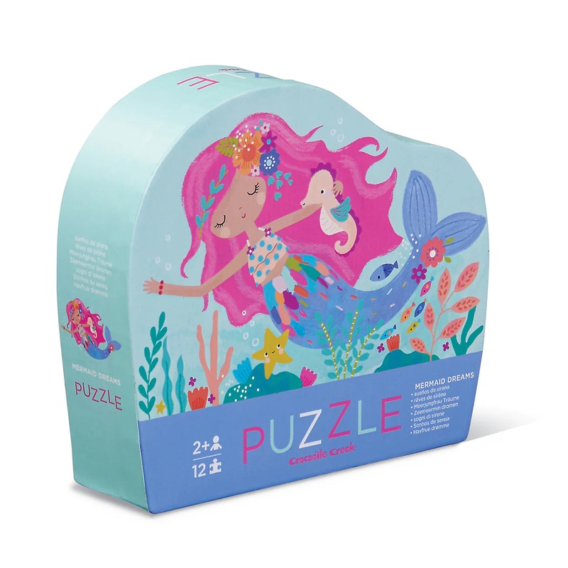 12-Piece Mini Puzzle | Mermaid Dreams