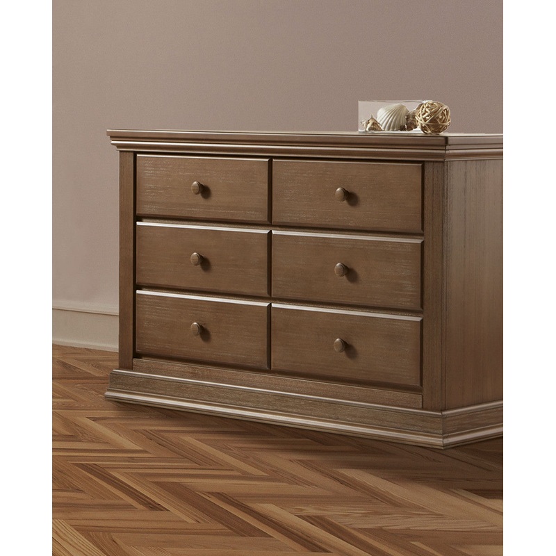 Pali Modena Collection Double Dresser in Distressed Desert