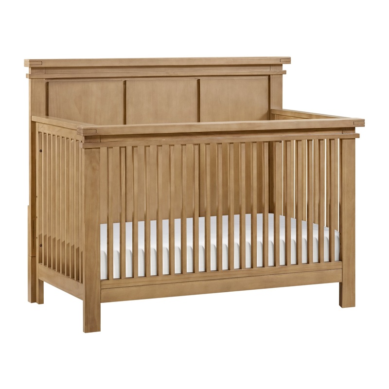 Soho Baby Mystic 4 in 1 Convertible Crib – Honey Wood