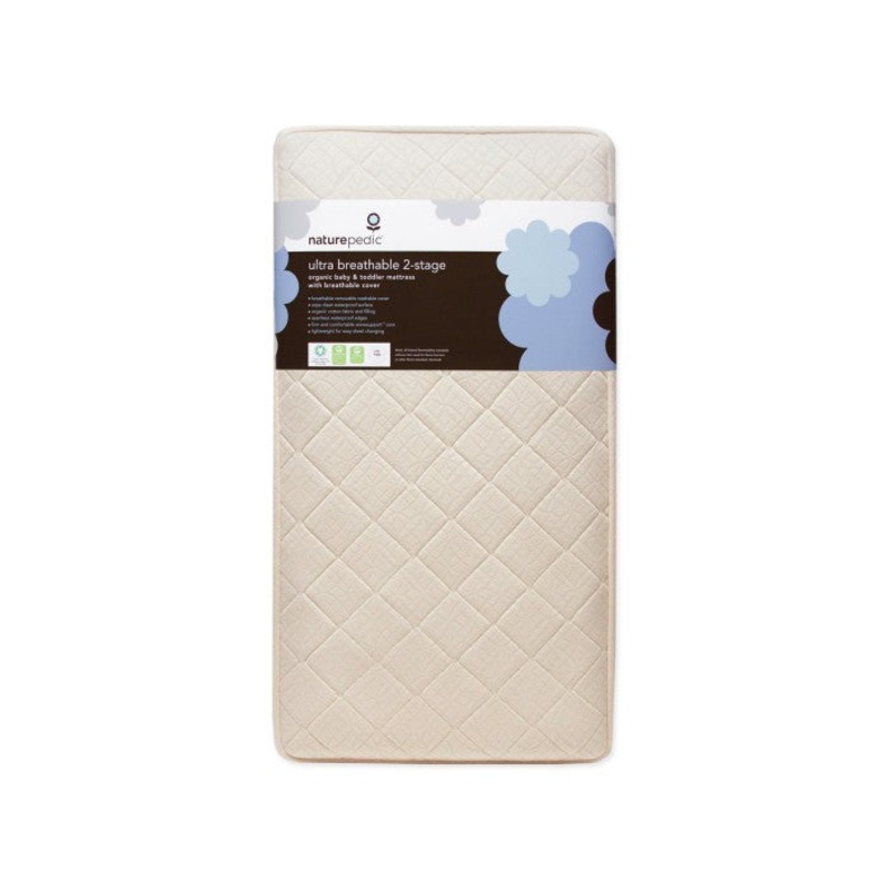 Ultra Breathable 2-Stage Organic Crib Mattress