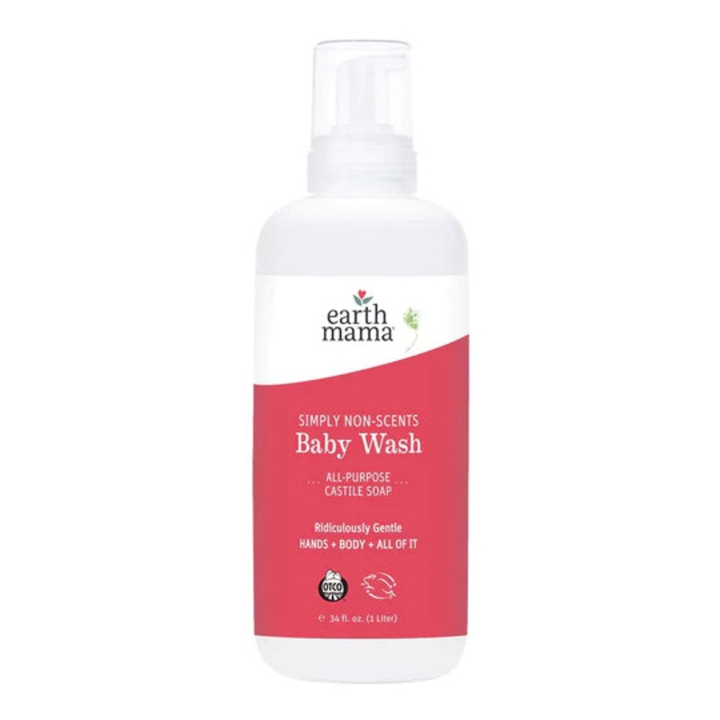 Earth Mama Simply Non-Scents Baby Wash – 5.3 oz