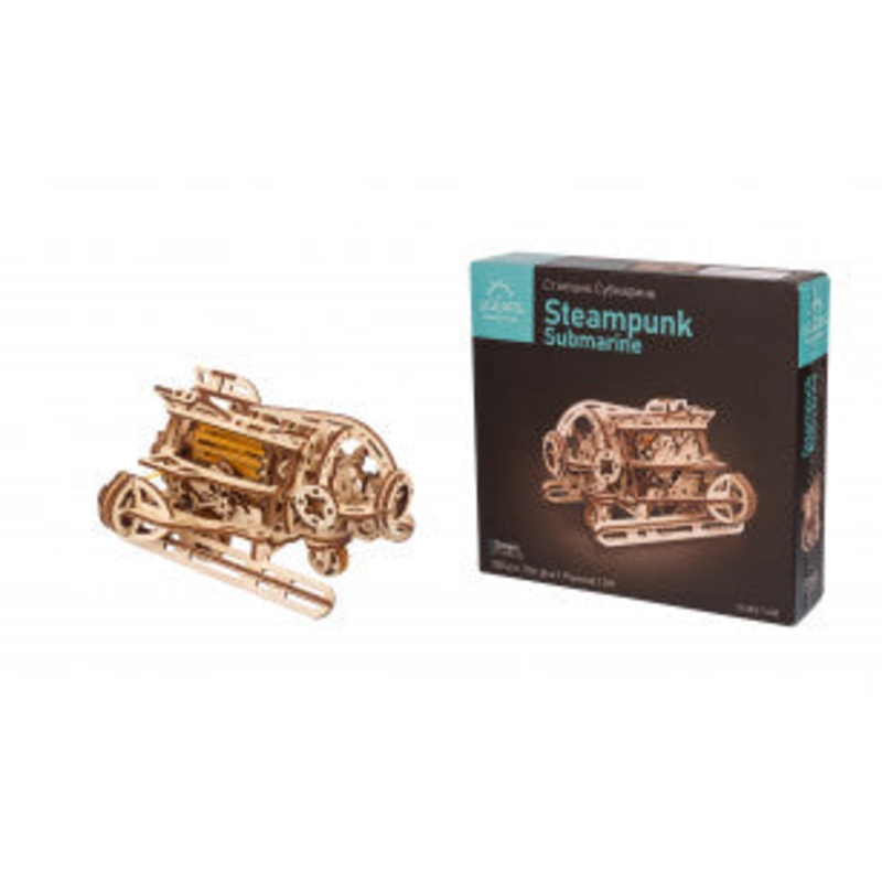 Steampunk Submarine Mechanical Model Kit