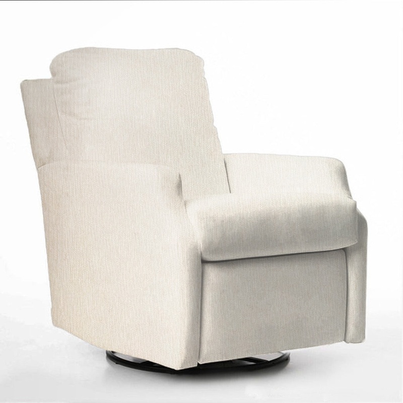 Harlow Recliner Swivel Glider High Performance Wave Pearl