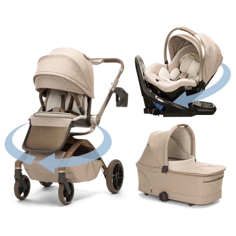 Maxi-Cosi Tana + Peri + Bassinet Bundle – Kindred Onyx Heritage