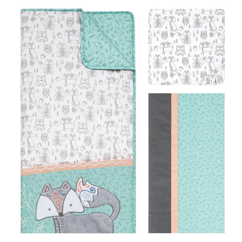 Trend Lab Sawyer 3 Piece Crib Bedding Set, Nursery