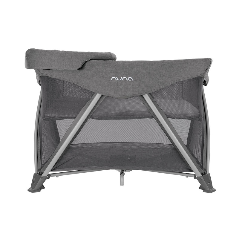 Nuna SENA Aire with New Zip-off Bassinet + Changer Granite