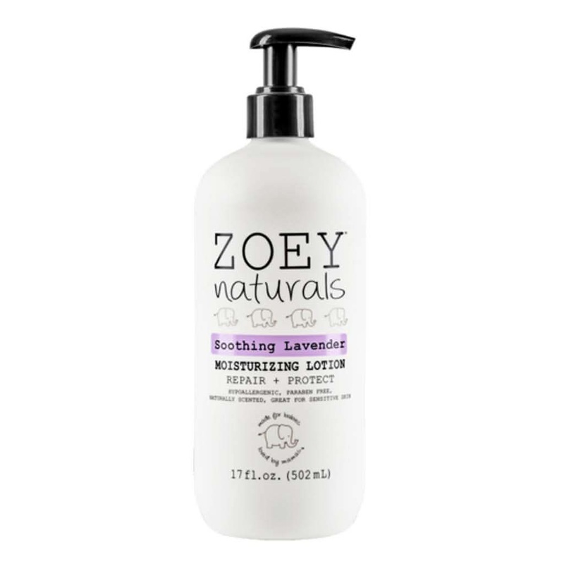 Zoey Naturals Moisturizing Lotion 17 oz. Soothing Lavender